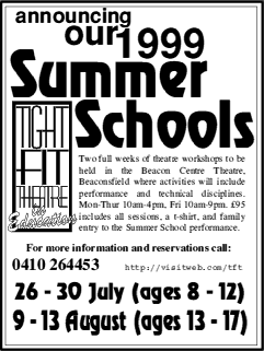 Summer Schools 1999