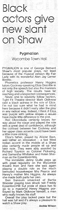 Bucks Free Press 30.6.01